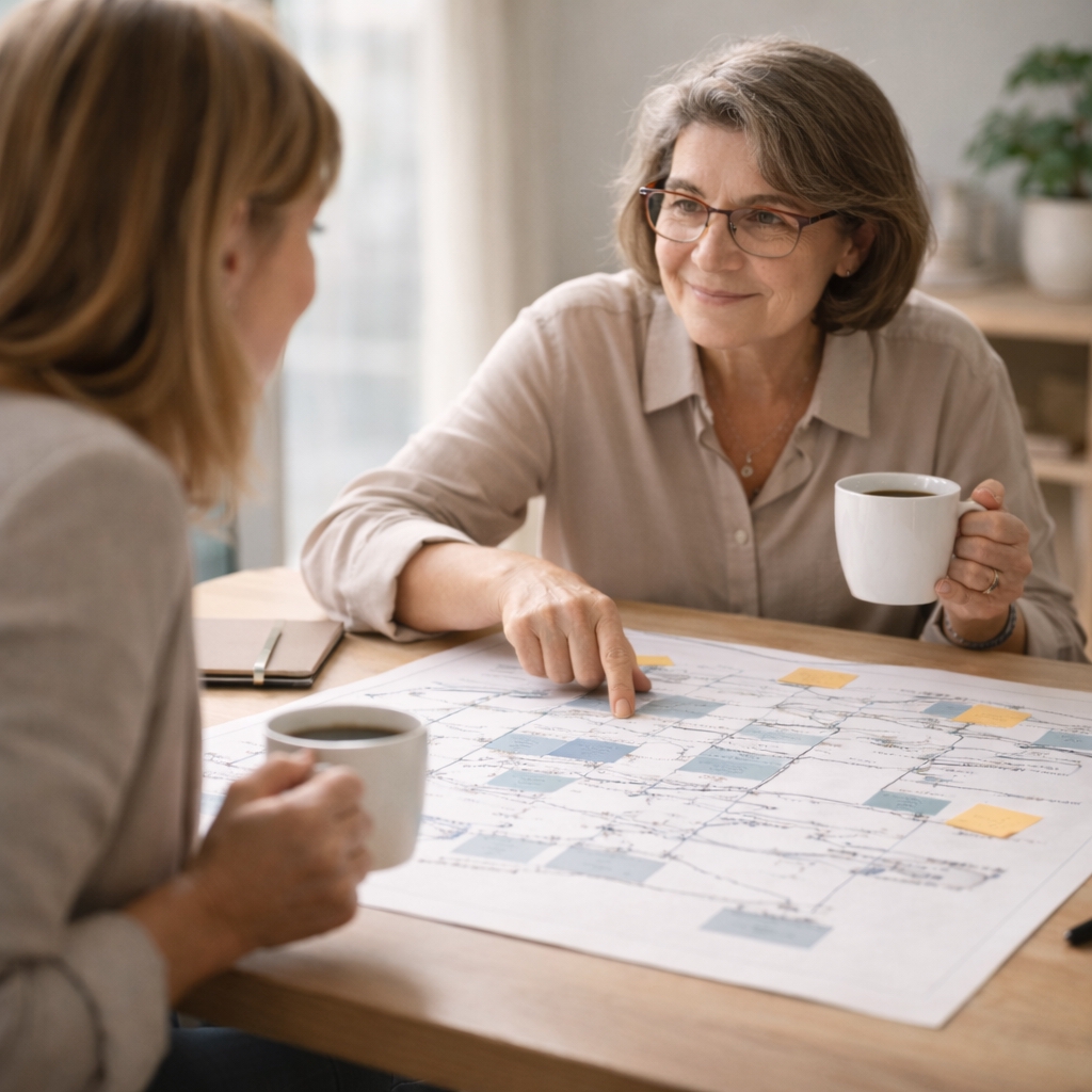 Zusammenarbeit beim Business Fundament auf Augenhöhe